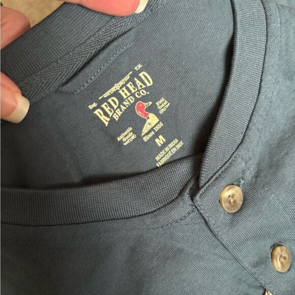 Redhead Shirt Cobalt Blue New Mens Size Medium - Picture 3 of 7